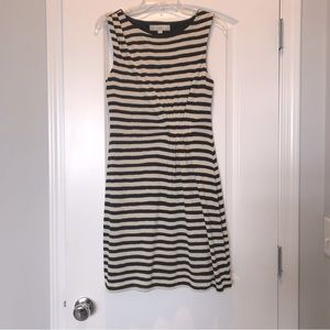 Loft Black and Tan Sun dress. Size SP